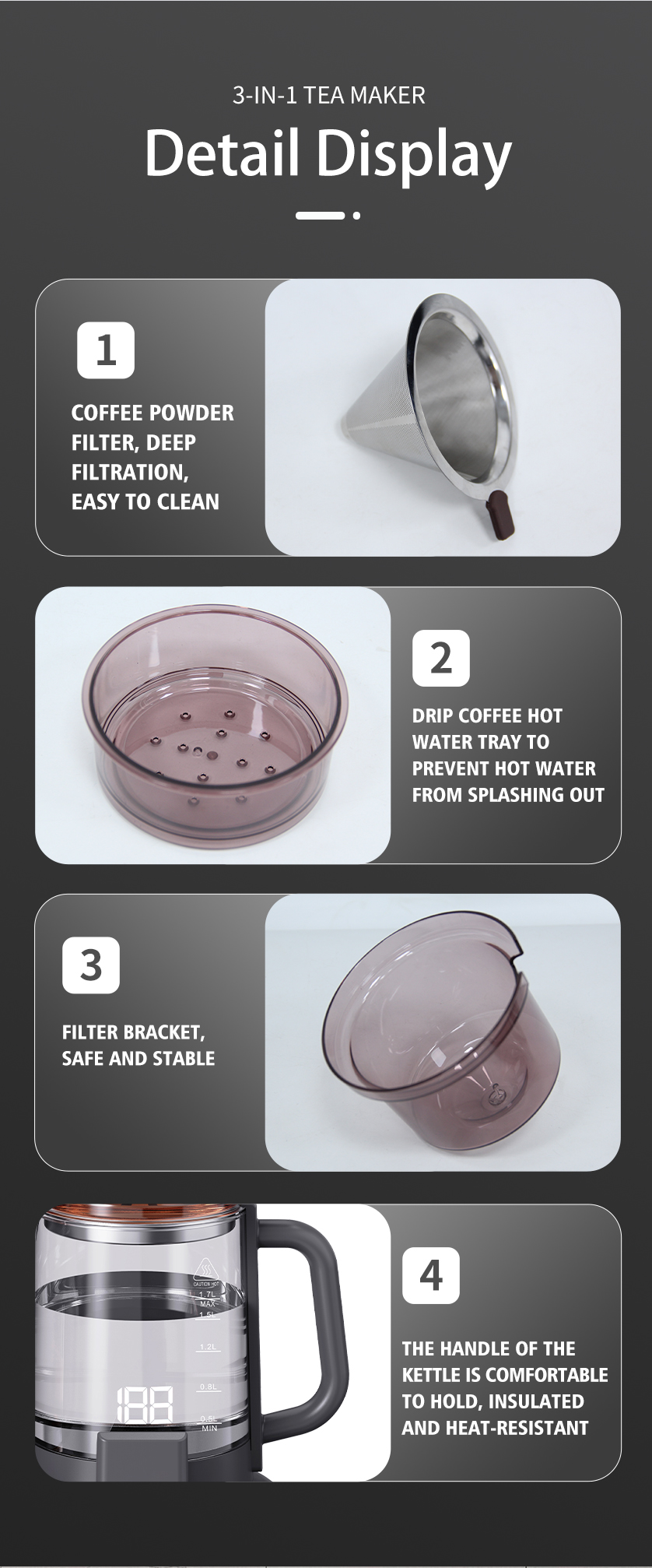 MÁQUINA DE TÉ 3 EN 1