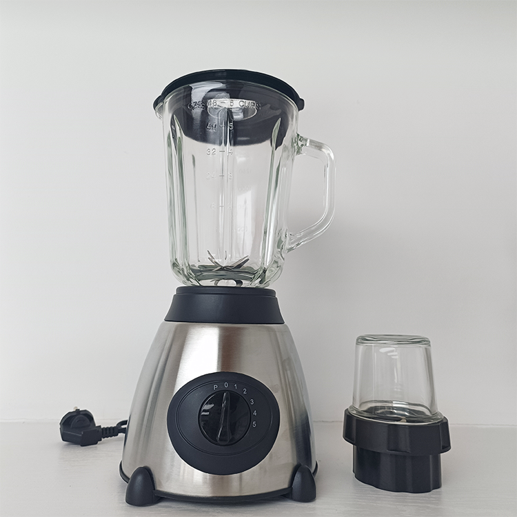 Procesador de alimentos eléctrico doméstico de alta gama, máquina de cocina, licuadora exprimidora, licuadora de alimentos de acero inoxidable con hoja fuerte de 4 hojas