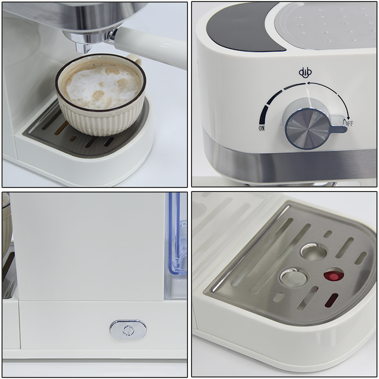 Proveedor de máquinas de café, Cafetera automática de 20 bares, Cafetera doméstica, Cafetera Italiana 2 en 1, Máquina de café expreso