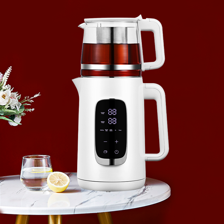 1500W Pantalla digital Hervidor de té Electric Wuttle Tea Wuttle con control táctil con control y pantalla sensibles al tacto