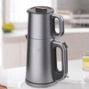 Tetera eléctrica de acero inoxidable, máquina de té con temperatura ajustable, Base giratoria de 360 ​​grados, tetera eléctrica