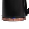 Hervidor eléctrico de agua hirviendo de acero inoxidable giratorio de 1,6l y 360 grados, hervidor eléctrico inalámbrico para Cocina, gran oferta