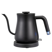 Electrodomésticos portátiles 0.7L 1350W calentamiento rápido verter sobre cafetera tetera cuello de cisne cafetera para preparar café té