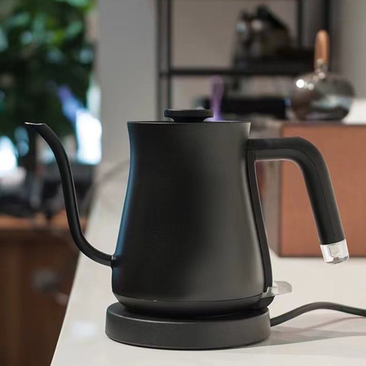 Electrodomésticos portátiles 0.7L 1350W calentamiento rápido verter sobre cafetera tetera cuello de cisne cafetera para preparar café té