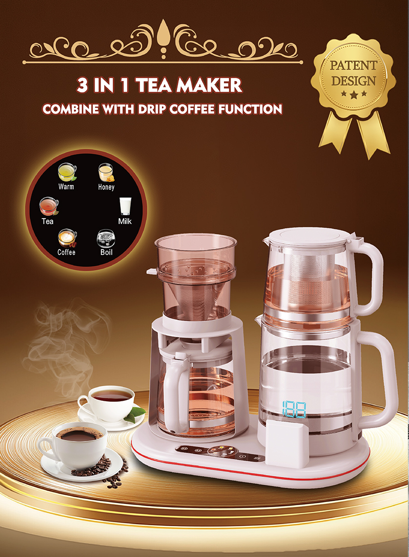 Cafetera de té rusa eléctrica