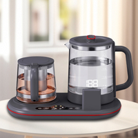 Nuevos juegos de Control táctil, tetera con pantalla a Color, tetera inteligente para el hogar, hervidor eléctrico de vidrio y hervidor Samovar