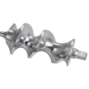 Accesorios para picadora de carne para el hogar, trituradora de carne eléctrica con tornillo, placa con orificio, hélice de tornillo para hoja de cuchillo