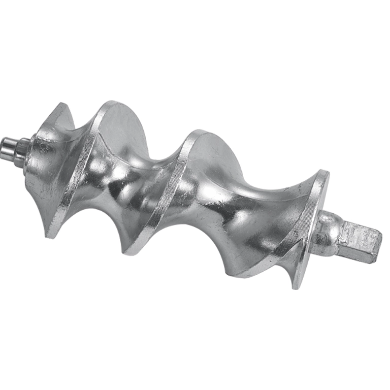 Accesorios para picadora de carne para el hogar, trituradora de carne eléctrica con tornillo, placa con orificio, hélice de tornillo para hoja de cuchillo
