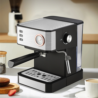Cafetera Espresso profesional, productos eléctricos de cápsulas de Espresso, cafetera automática de 1,6 l para uso comercial