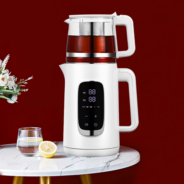 Nueva innovadora tetera de cristal de alta capacidad de 1,5 l y 1,1 l, caldera de agua, tetera eléctrica, caldera 