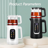 Nuevo diseño Tea Pot Digital 1.5L+1.1L Turco Samovar Kettle Electric Tea Maker Juego de control de control de color automático Doble Kettle