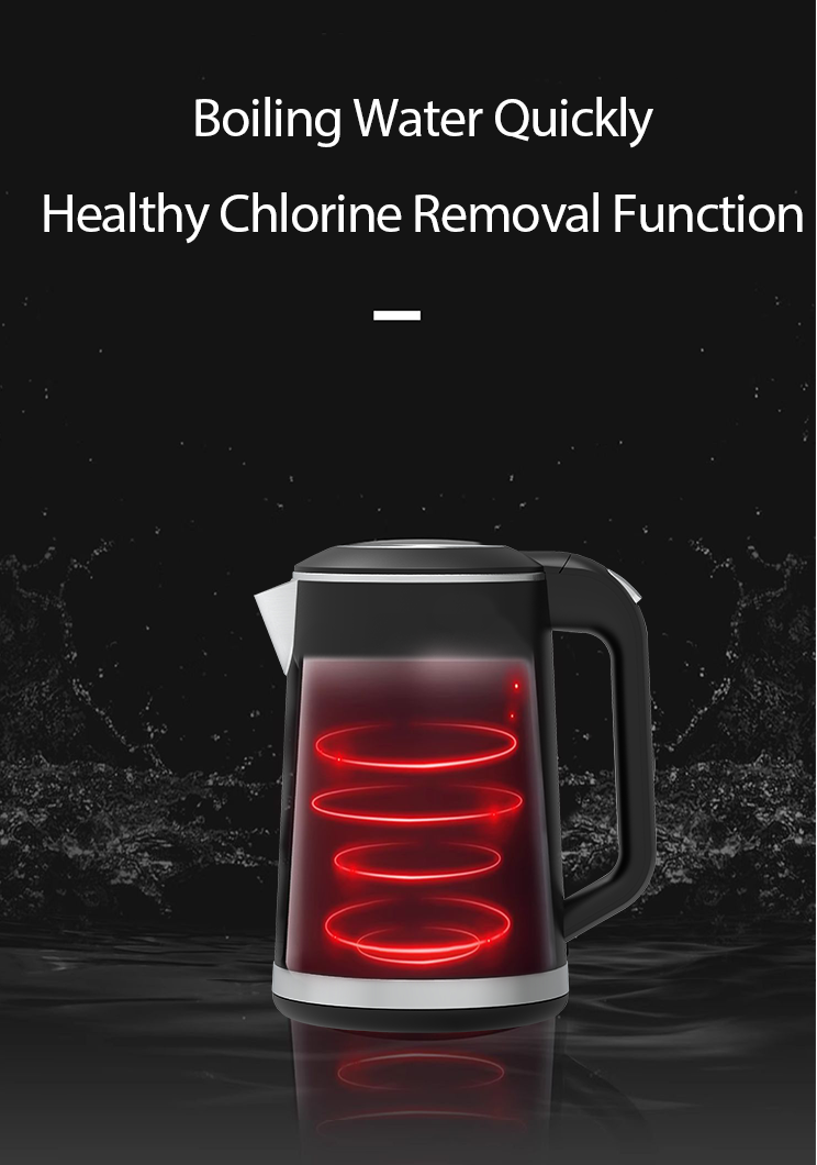 Hervidor de té eléctrico Digital inteligente con Control de temperatura, jarra de acero inoxidable de 1,5 l, doble capa