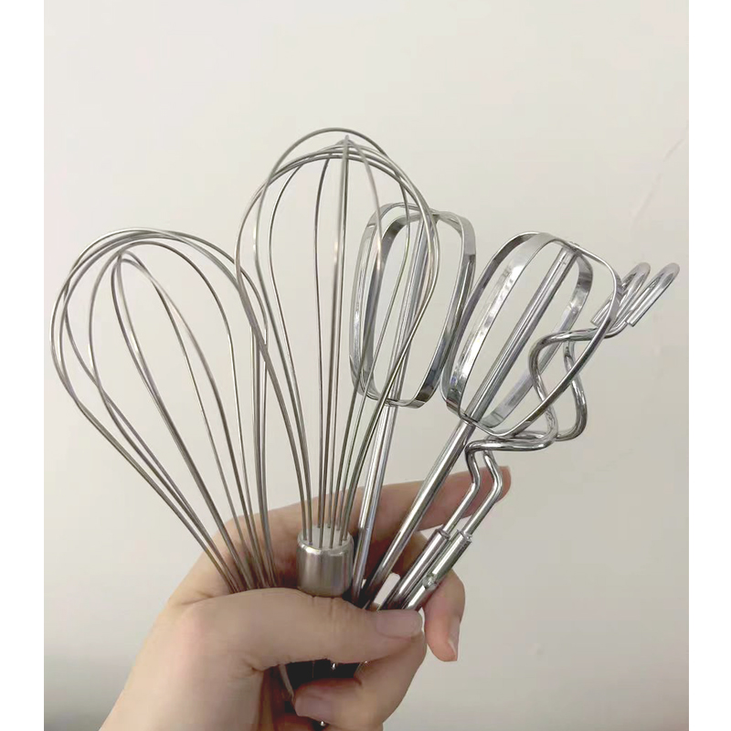Batchero doméstico Cabeza y fideos crema para el huevo Batido de huevo Mini batidora de huevo de huevo para hacer postre