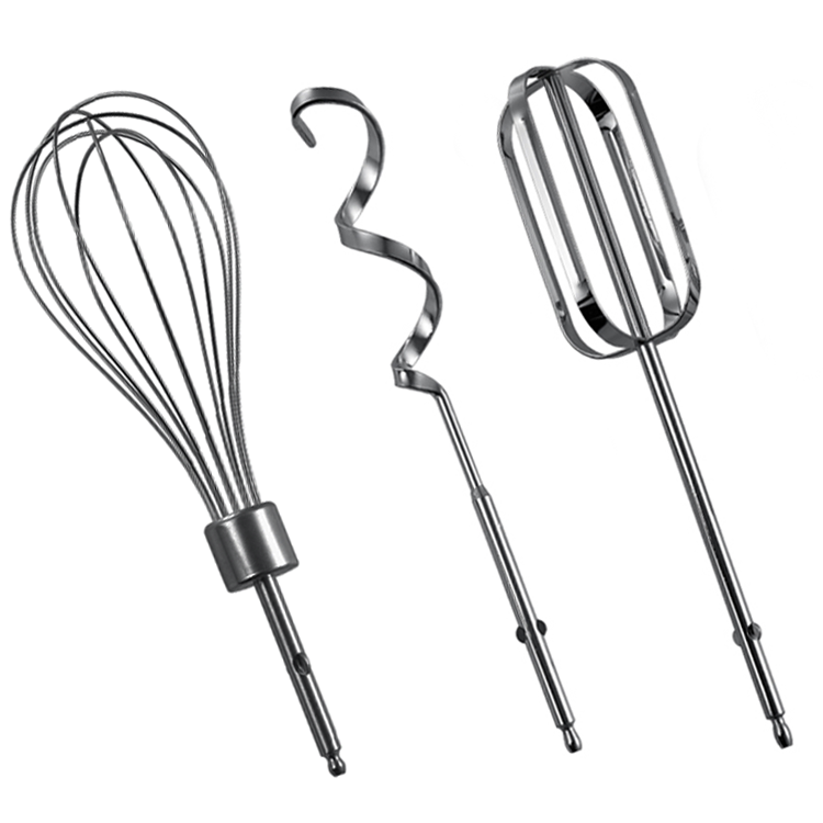 Piezas de batidora de huevo de la cocina de la cocina Pieles de masa para masa de masa Gancho de masa para hacer postres mezclador
