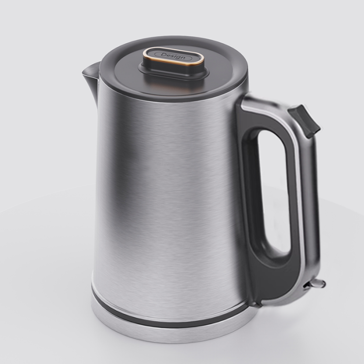 Tetera eléctrica de acero inoxidable de doble capa con Control de temperatura ajustable, olla de protección para hervir en seco