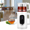 Gran oferta, tetera eléctrica de 1,5 l con caldera de agua, tetera de 1,1 l, vidrio de borosilicato