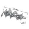 Accesorios para picadora de carne para el hogar, trituradora de carne eléctrica con tornillo, placa con orificio, hélice de tornillo para hoja de cuchillo