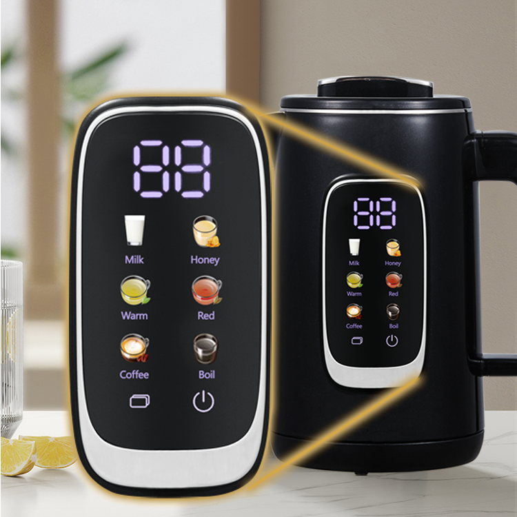 Modern Black Arabic Electrical Kettles Digital 2.6L Turquía Samovar Kettle Electric Tea Maker Conjunto de mantenimiento de temperatura cálida Control 