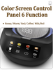 Tetera de vidrio al por mayor, tetera 2 en 1, tetera eléctrica Samovar, tetera portátil, doble Panel de Control colorido, tetera Digital de vidrio