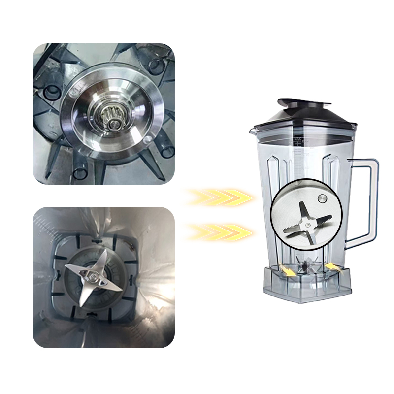 Cuchilla de reemplazo de piezas de repuesto para la cuchilla del extractor para accesorios de cuchilla de jarra de licuadora de exprimidor o accesorios de cuchilla de arena de hielo