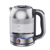Máquina para hacer té, hervidores eléctricos con cafetera de cristal, tetera, calentador caliente de 1850W, jarra eléctrica portátil de ebullición rápida, tetera de cristal 