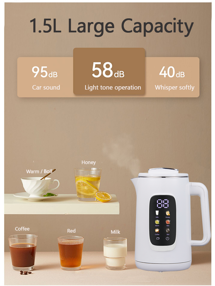 Gran capacidad de 1,5 l.