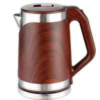 Hervidor eléctrico de acero inoxidable de 2,0l para el hogar, hervidor de agua inalámbrico con protección, jarra eléctrica 