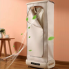Secador de ropa plegable, totalmente automático, portátil, desinfección UV, desodorización a vapor, planchado colgante