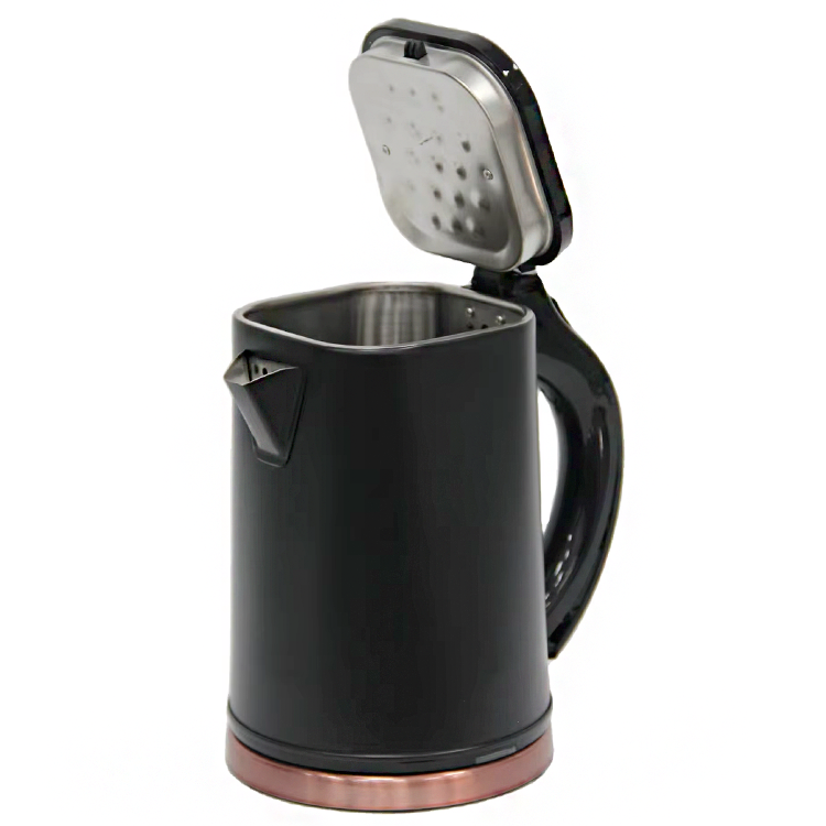 Hervidor eléctrico de agua hirviendo de acero inoxidable giratorio de 1,6l y 360 grados, hervidor eléctrico inalámbrico para Cocina, gran oferta