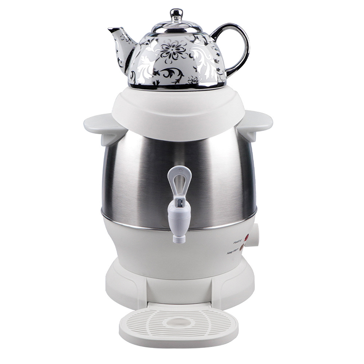 Juego de tetera turca elegante de cerámica, hervidores eléctricos rusos, persas, turcos, Samovar, mantiene el calor, gran oferta