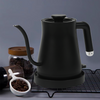 Cafetera de acero inoxidable de 600ml para café expreso, hervidor de café eléctrico con cuello de cisne