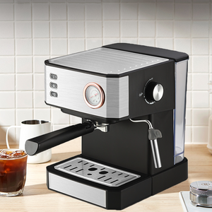 Cafetera de vapor a presión automática de acero inoxidable, comercial inteligente, Sepresso con molinillo, 20bar