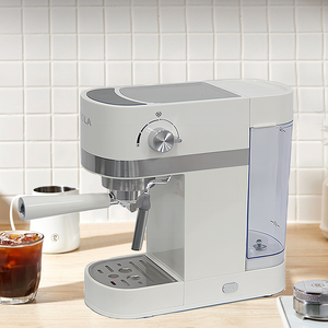 Cafetera eléctrica italiana semiautomática para el hogar, cafetera exprés, máquina de grado comercial para oficina, hogar, cafetería y coche para hoteles 