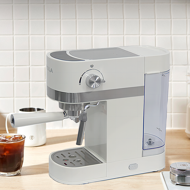 Cafetera eléctrica italiana semiautomática para el hogar, cafetera exprés, máquina de grado comercial para oficina, hogar, cafetería y coche para hoteles 