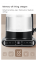 Vidrio con alto contenido de borosilicato + acero inoxidable