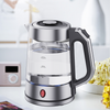 Electrodomésticos1.7l 1850w Velocidad de ebullición de agua Hervidor eléctrico Hervidor eléctrico de vidrio de borosilicato alto Fabricante de té