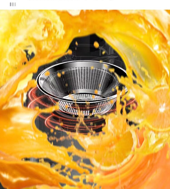 Electrodomésticos de cocina usados ​​para el hogar, exprimidor centrífugo eléctrico, máquina licuadora, exprimidor lento multifuncional para frutas y verduras 