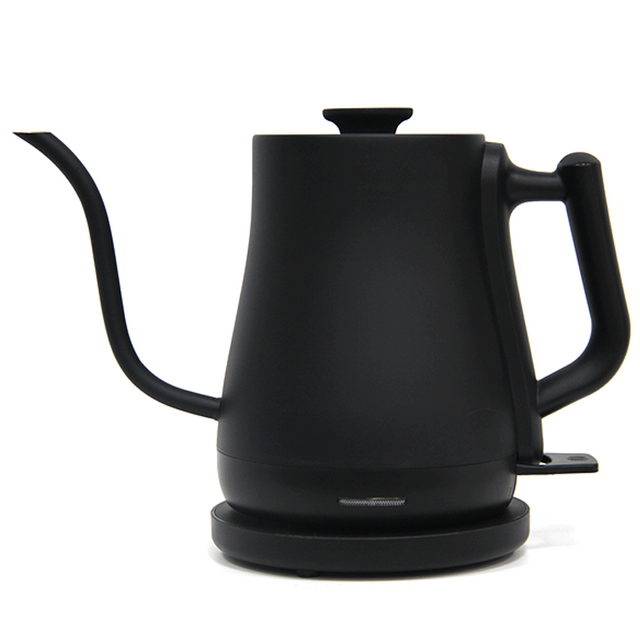 Cafetera de acero inoxidable de 1l y 1500w, tetera con Control de temperatura y cuello de cisne, hervidores eléctricos inalámbricos para verter café