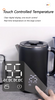 Hervidor de té de agua caliente para el hogar, tetera eléctrica Samovar, juego de bandeja con Control Digital de temperatura 