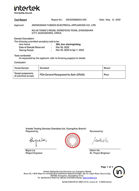 Informe de la FDA