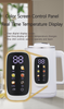 Nuevo diseño Tea Pot Digital 1.5L+1.1L Turco Samovar Kettle Electric Tea Maker Juego de control de control de color automático Doble Kettle
