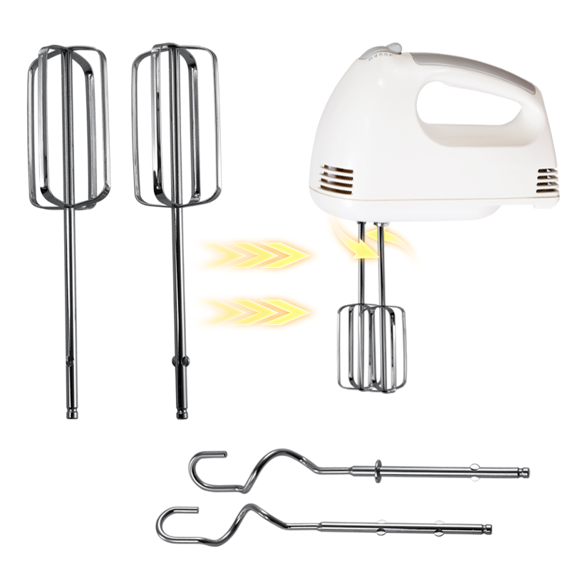 Batchero doméstico Cabeza y fideos crema para el huevo Batido de huevo Mini batidora de huevo de huevo para hacer postre