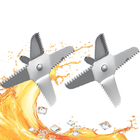 Máquina de cocción Madra de mezcladora comercial PARTE 304 Piezas de mezcladora de reemplazo de acero inoxidable para la cuchilla exprimidor del hogar 