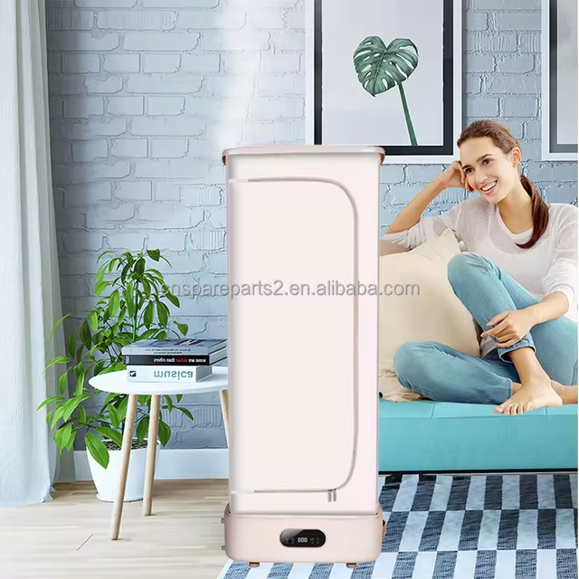 Tendedero plegable eléctrico para ropa, armario independiente semiautomático para el hogar, 780W 