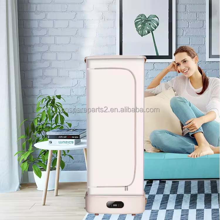 Tendedero plegable eléctrico para ropa, armario independiente semiautomático para el hogar, 780W 