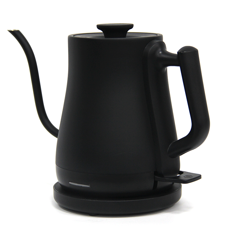 Cafetera de acero inoxidable de 1l y 1500w, tetera con Control de temperatura y cuello de cisne, hervidores eléctricos inalámbricos para verter café