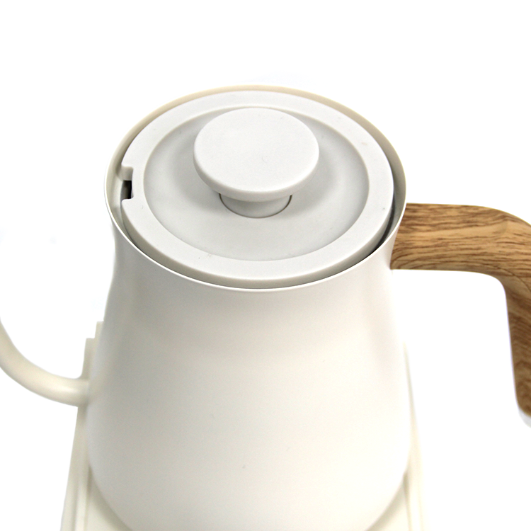 Nuevo diseño termo tetera con cuello de cisne electrodoméstico de acero inoxidable Hervidor eléctrico con cuello de cisne para té y café