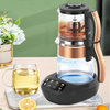 El aparato más reciente de la casa Lran Glass Tea té 1500W Té de té doble de té de té multifuncional con infusor