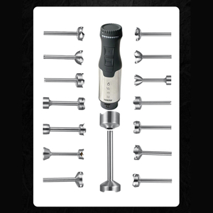 Licuadora eléctrica de acero inoxidable. Rob Rob Duración OEM Part Part de repuesto Fácil Cleanes Inmersión Hommelera Cabeza de cabezal