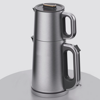 Hervidor eléctrico de cocina inteligente de 2,0 L, tetera eléctrica Samovar con juego de bandeja de Control de temperatura